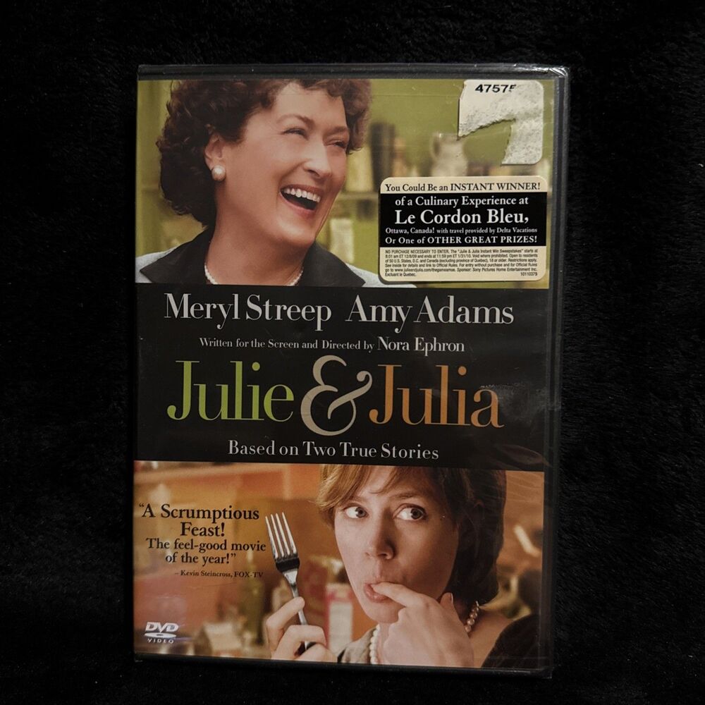 Julie and Julia (DVD, 2009) Meryl Streep & Amy Adams. NEW SEALED
